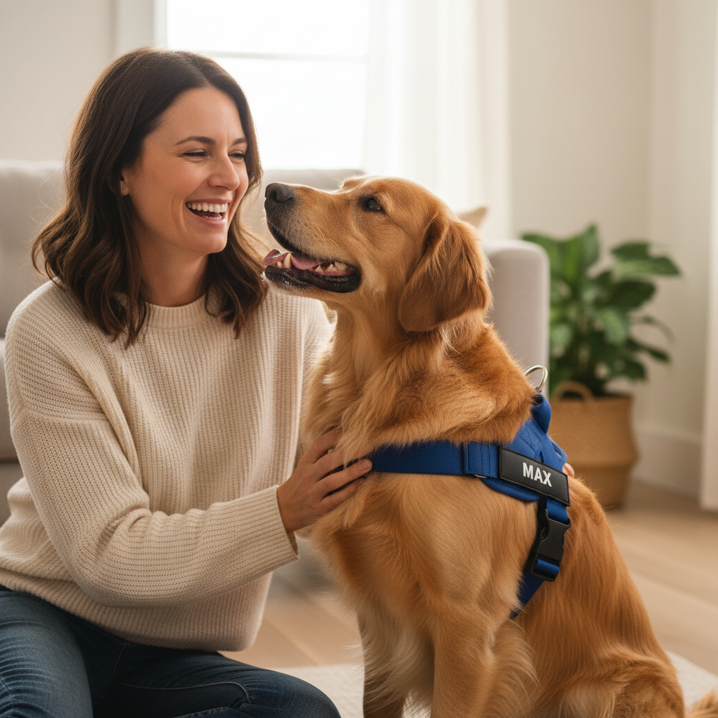 Summit Series No-Pull Personalised Dog Harness