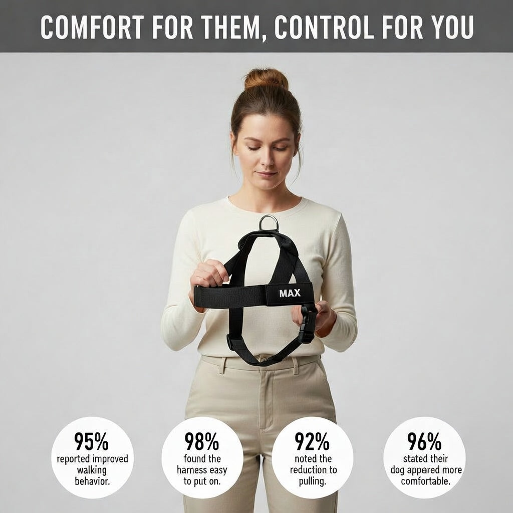 Summit Series No-Pull Personalised Dog Harness